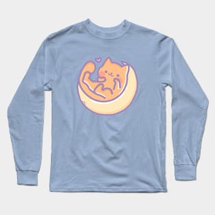 Moon Kitten Long Sleeve T-Shirt